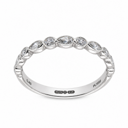 Pre Owned Platinum Diamond Eternity Ring ZC129